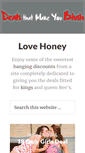 Mobile Screenshot of h0neyblush.com